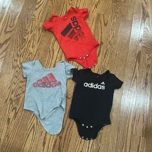 One piece baby tank top adidas size 9 m good condition